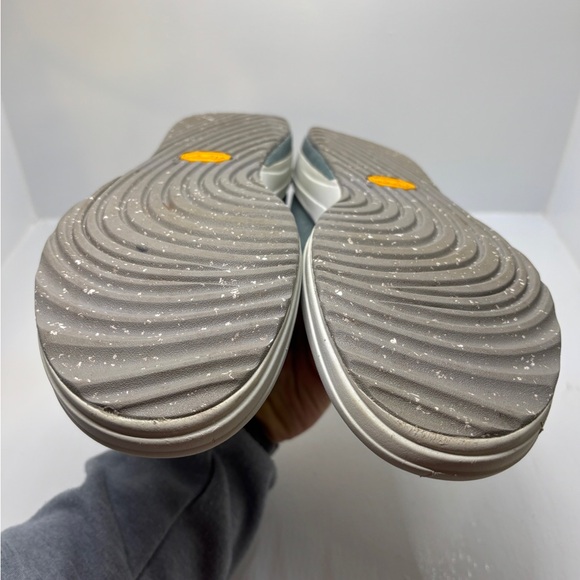 Merrell Gridway Men’s Slip-On Shoes Vibram Sole with blue/green(teal) Canvas 8.5 - Picture 8 of 11